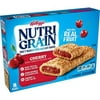 Kellogg's Nutri-Grain, Soft Baked Breakfast Bars, Cherry, Made with Whole Grain, 10.4 oz (8 Count)