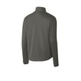 thumbnail image 6 of Port Authority Active 1/2 Zip Soft Shell Jacket-XL (Grey Steel), 6 of 6