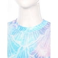 thumbnail image 6 of TiaoBug Womens Mermaid Full Body Jumpsuit Fish Scale Print Long Sleeve Yoga Unitard Leotard Type E XL, 6 of 7