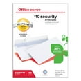 thumbnail image 2 of Office Depot 30% Recycled Clean Seal(TM) Security Envelopes, #10 (4 1/8in. x 9 1/2in.), White, Box Of 500, 77R49, 2 of 2
