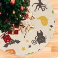 thumbnail image 5 of Coolnut Halloween Christmas Tree Skirt Halloween Tree Skirt, for Holiday Party Home Christmas Day Ornaments36", 5 of 6