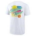 thumbnail image 3 of Men's  White Clemson Tigers High Hurdles T-Shirt, 3 of 3