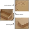thumbnail image 4 of OUNONA 20pcs Brown Postage Boxes for Packing Envelopes and Clothes Easily, 4 of 5