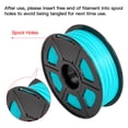 thumbnail image 4 of SUNLU PLA 3D Printer Filament 1.75mm Dimensional Accuracy +/- 0.02mm 1kg(2.2lbs) Spool, Gold, 4 of 8