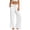 01# White, variant on HKYNLAG Linen Pants Women Wide Leg Palazzo Pants Beach Vacation Outfits Cotton Summer 2026 Flowy Clothes Trousers with Pockets Blue XL