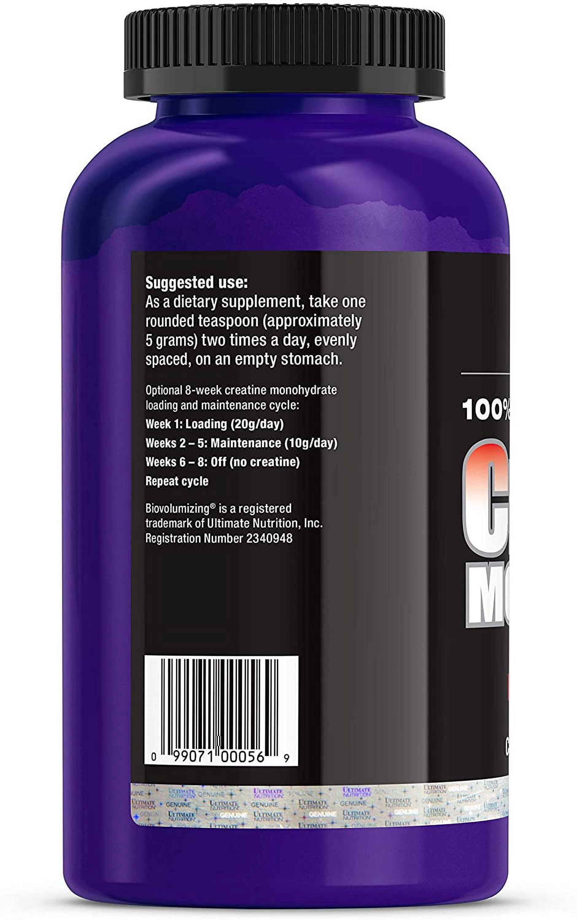 Ultimate Nutrition Ultimate Nutrition Platinum Series Creatine Monohydrate, 300 Grams