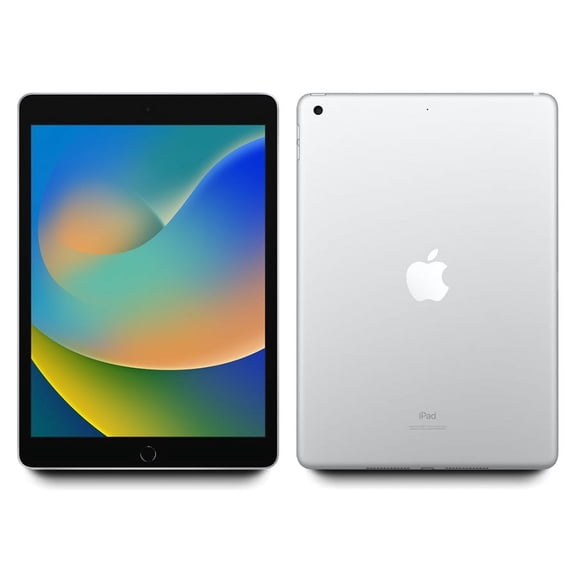 Restored 2021 Apple iPad 9 10.2" Display 64GB Storage WiFi Only MK2L3LL/A Silver (Refurbished)