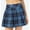 Navy, variant on Women's Pleated Tennis Skirts with Shorts Mini Plaid Golf Skort High Waisted Cheer Athletic Workout Skater Skirt