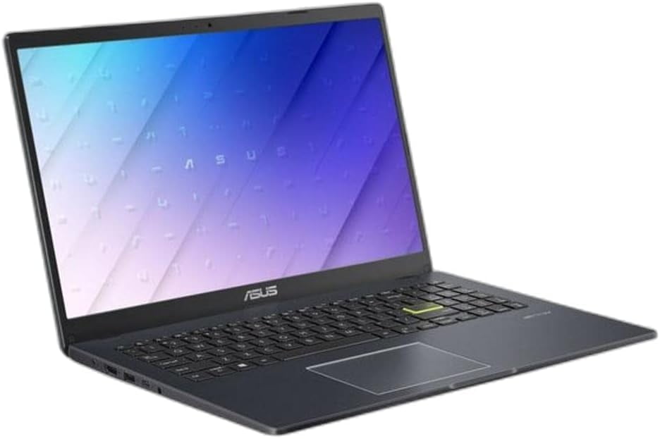 ASUS 15.6" FHD VivoBook Go L510 Ultra Thin Laptop, Intel Celeron N4020, 4GB RAM, 128GB eMMC, 1 Year Office 365 Included, Win11, Backlit Keyboard, 180 Degree Hinge, Black with Mazepoly Accessories