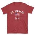 thumbnail image 1 of St. Bernard Ohio Patriot Men's Cotton T-Shirt, 1 of 1