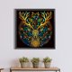 thumbnail image 4 of 5D DIY completo redondo taladro diamante pintura media luna y lobo kit decoración del hogar FLhrweasw Nuevo, 4 of 9