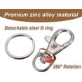 thumbnail image 3 of 80 Pcs Key Rings & Lobster Clasp Keyrings, Zynery 40 Pcs Key Split Rings And 40, 3 of 3