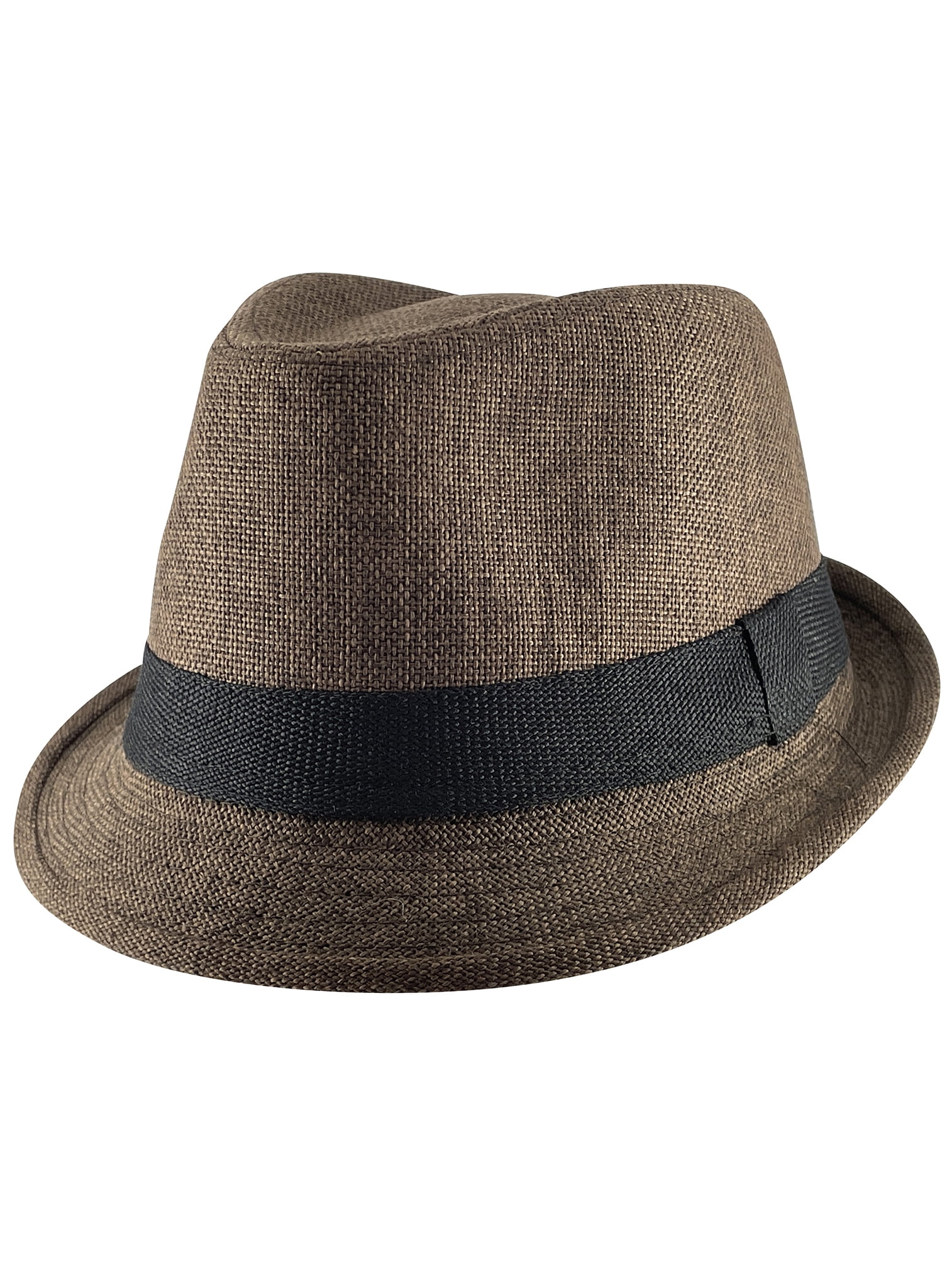 Top Headwear Banded Fedora Hat - Light 