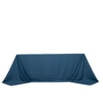 thumbnail image 2 of Efavormart Polyester Rectangular Tablecloth 90x132" Denim Blue with Faux Denim Design – Seamless Finish for Modern Events, 2 of 4