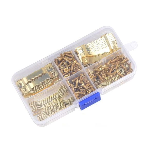 A Box of Versatile Photo Frame Hooks and Clips Home Decor