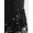 Black, variant on Aislor Womens Sparkling Sequins Fringed Cross Back Latin Jazz Salsa Dress Leotard Bodysuit