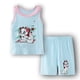 thumbnail image 2 of Pijamas de algodón para niños y niñas, ropa de dormir de 2 a 7T con bonito gato, conjunto de ropa interior de manga corta, 2 of 4