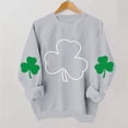 thumbnail image 2 of hotojiny St. Patrick's Day Gift for Women Lightweight Crew Neck Sweatshirt Long Sleeve Casual Loose Fit Fall Tops Everyday Wear, 2 of 6