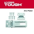 thumbnail image 6 of Hyper Tough 4.5 in. Staple Safety Hasp, Zinc Plated, 6 of 7