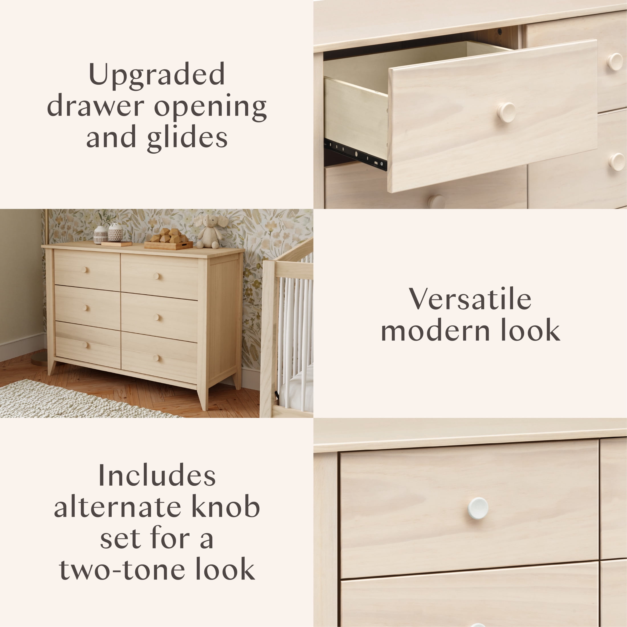 Babyletto Sprout 6-Drawer Dresser (48")