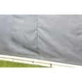 thumbnail image 3 of Sojag Meridien 10 x 14 x 7 ft Grey Curtains for Gazebo, Spun, 3 of 5