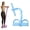 Blue, variant on Multifunction Pedal Resistance Band, 6-Tube Natural Latex Sit-Up Exerciser, Elastic Tension Rope for Home Gym Yoga & Core Toning