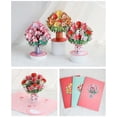 thumbnail image 6 of 3D Pop-up Card, Valentine's Day Greeting Cards for Women, 3D Butterfly Greeting Cards, Flowers Pop Up Birthday Cards with Envelope, Pop Up Gift Card for Mom, Wife, Her, Daughter, Sister, Grandma, 6 of 6