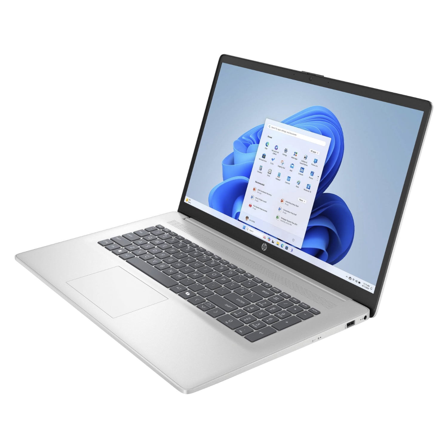 Laptop HP (17-Cn3327Dx) 17.3" Fhd Core I7 16Gb 1Tb Pcle Ssd W11 Plata