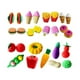 thumbnail image 2 of EeaseMX 24 borradores de lápiz con forma de fruta 3D, borradores de pastel de verduras, papelería creativa, útiles escolares para niños y estudiantes (aproximadamente 4 unidades por paquete), 2 of 7