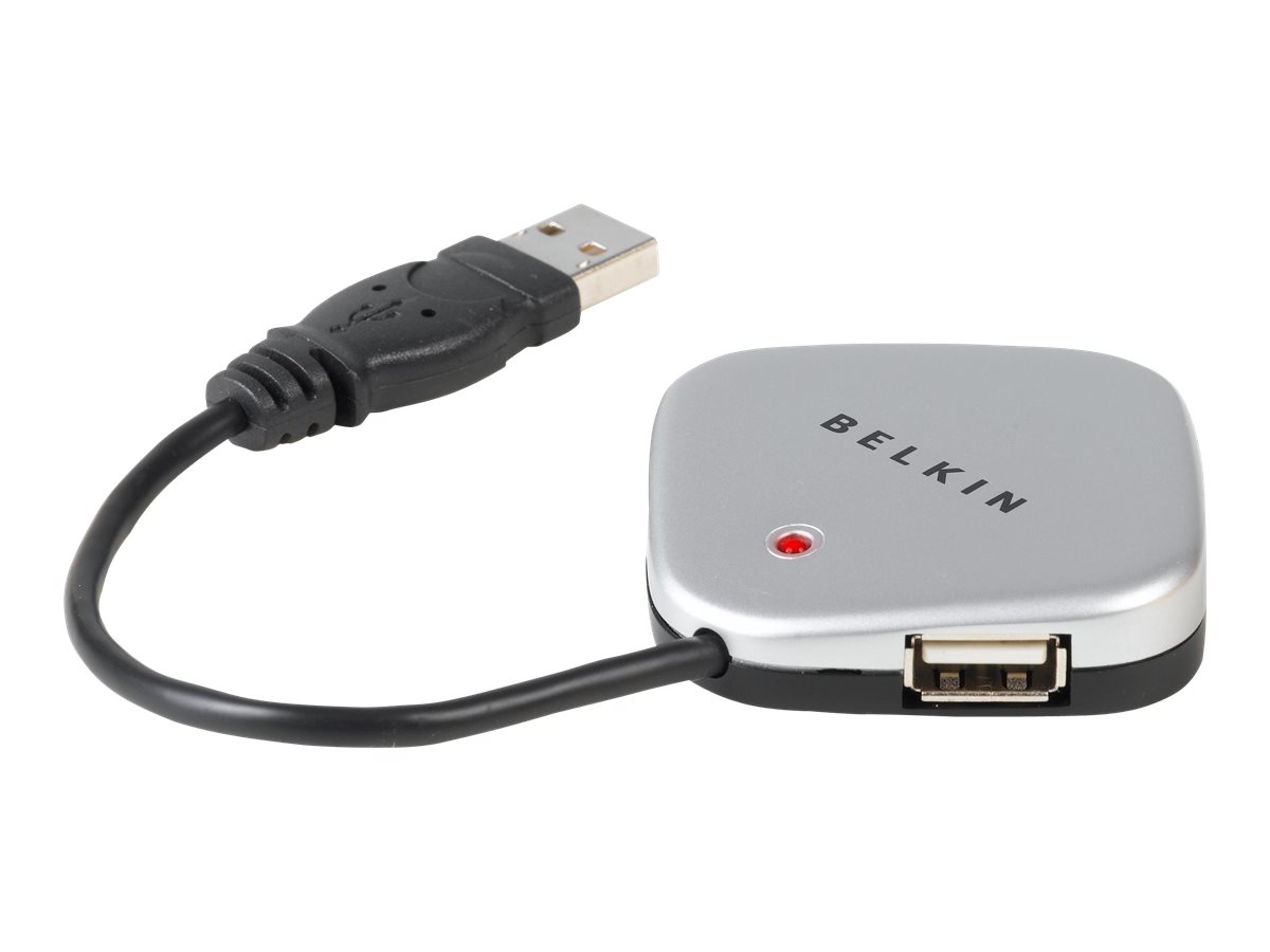 Sudroid Ultra Mini USB Hub for MacBook USB Flash Drives Linux Systems PC Laptop Black 4 Port Portable USB 2.0 Hub Windows
