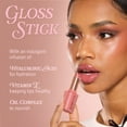 thumbnail image 6 of Revolution Pout Lip Gloss Stick with Hyaluronic Acid & Vitamin E, Chocolate Ganache, 6 of 9