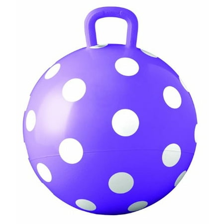 Hedstrom 15" Fun Hopper, Purple Polka Dots