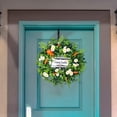 thumbnail image 4 of Flor artificial Happy Easter Wreath 40cm Decoraciones para Festival Party, Banquet, Wedding Decor Ligero Durable, 4 of 9