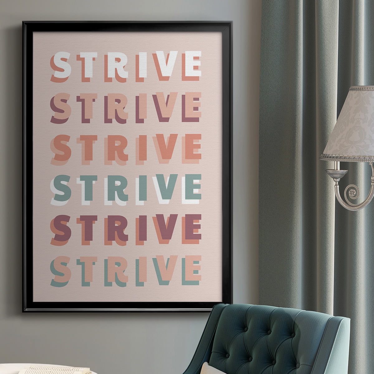 Strive Premium Framed Print - Ready to Hang