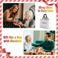 thumbnail image 3 of Best Gifts for Mom Mothers Day Anniversary Birthday, Wrap Mom in Cozy Love, I Love You Blanket to Mom Gifts from Daughter Son, Mothers Day Blanket for Mom 50 "x60, 3 of 6