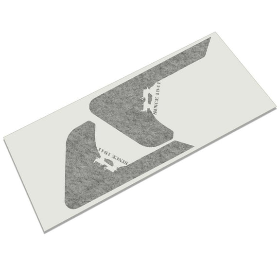 Collectible Decals JL/JT Fender Vent Willys 1941 Blackout Decal Pair