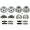 thumbnail image 2 of PowerStop Front and Rear Stock Replacement Brake Pad and Rotor Kit with Calipers Fits: DODGE Select Models KCOE5468, 2 of 5