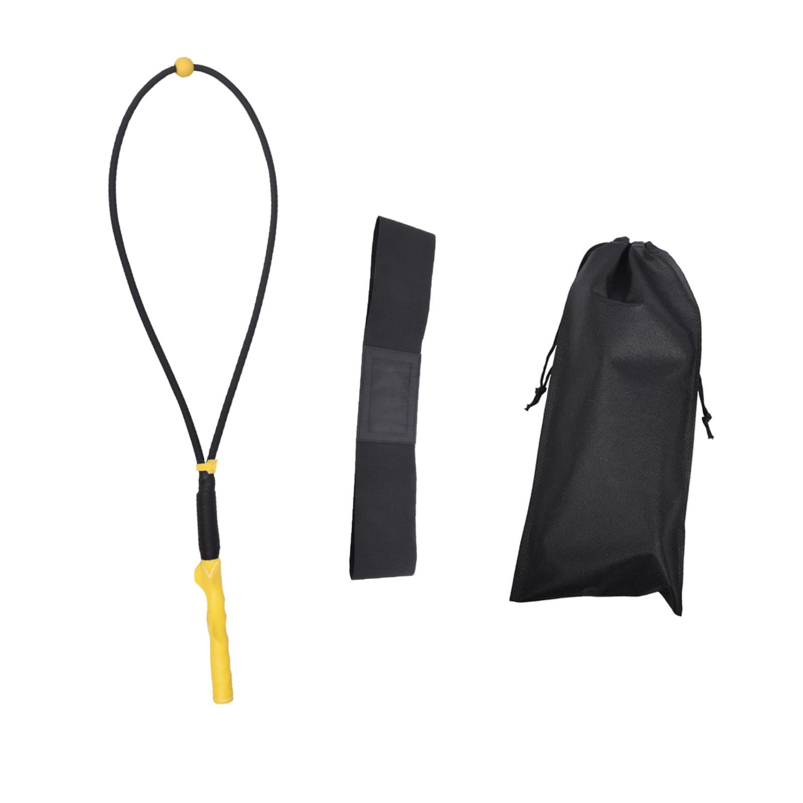 GARENDE Golf Swing Training Rope Comfortable Grip for Beginner Indoor Outdoor Adults yellow