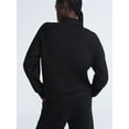 thumbnail image 3 of Scoop Women's and Women's Plus New Scubaknit Funnel Neck Sweatshirt, Sizes XS-4X, 3 of 5