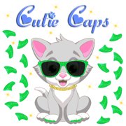 Cutie Caps 40 pack Kitten Lime Glitter Soft Nail Guard for Cat Paws / Claws