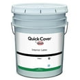 thumbnail image 4 of Glidden Quick Cover Interior Latex Paint Flat, White, 5 Gallon, 4 of 8