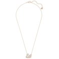 thumbnail image 2 of Swarovski 5121597 Women's Swan Crystal Rose Gold Plated Necklace, 2 of 4