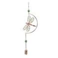 thumbnail image 2 of Dragonfly Wind Chimes, Lasting Resonate Beautiful Melody Exquisite Wind Chimes Decor Iron Waterproof  For Hallway, 2 of 8