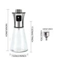 thumbnail image 3 of XKHZJL Oil Sprayer for Cooking, Olive Oil Sprayer Mister for Air Fryers, Oil Spray Bottle, Vinegar Soy Sauce Dispenser, Oil Mister with Stainless Steel Cap, for Baking Roasting Frying Use, 3 of 4
