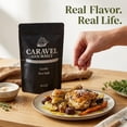 thumbnail image 4 of Caravel Gourmet Garlic Sea Salt, Seasoning Blend with Garlic and Sea Salt,  Gluten-Free, 14 oz Salt Refill Pouch, 4 of 6