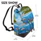 thumbnail image 2 of Balery Island And Coral Reef Mochila de Cuero para Mujeres, Gran Capacidad, Bolsa de Viaje Multifuncional, Mochila de Cuero y Bolsa de Hombro para Mujeres, 2 of 4
