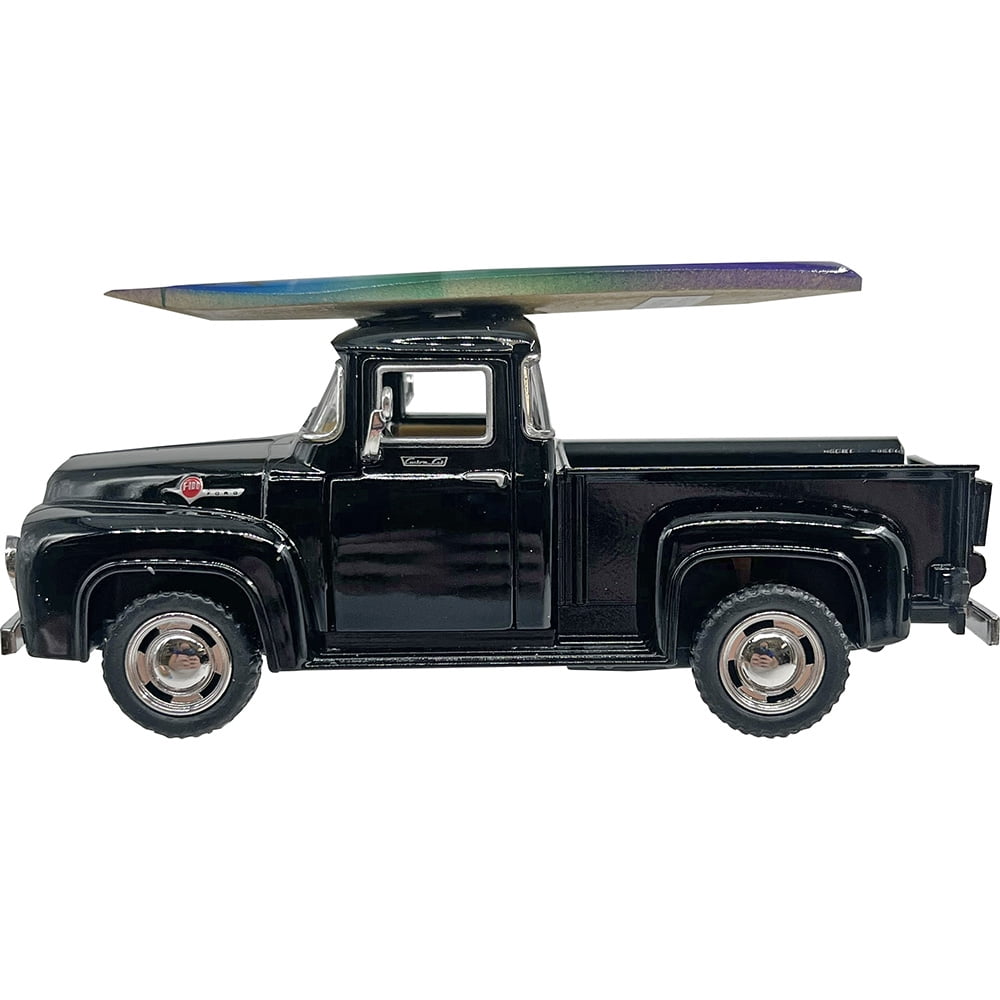 Hawaiian Collectible 1956 Ford F-100 Pickup Toy Truck with Surfboard
