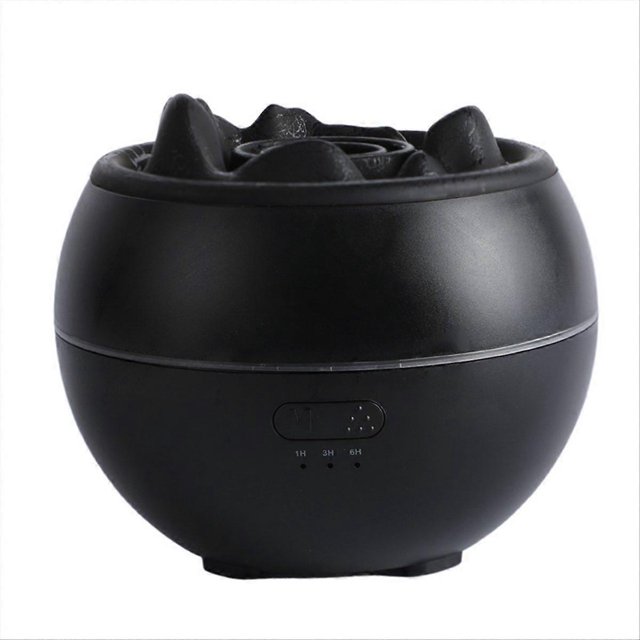 Simulated Volcano Lava LED Light Humidifier Misting Air Humidifier,A