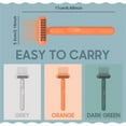 thumbnail image 5 of 2in1 Hair Brush Comb Cleaner Tool with Handle Embedded Dirt Remover Rake for Home Salon Use, 5 of 7