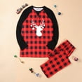 thumbnail image 5 of GYRATEDREAM Christmas Family Pajamas Matching Sets,Deer Classic Plaid Xmas Clothes Soft Outfit Sleepwear Jammies Homewear Pjs for XL Dad, 5 of 11